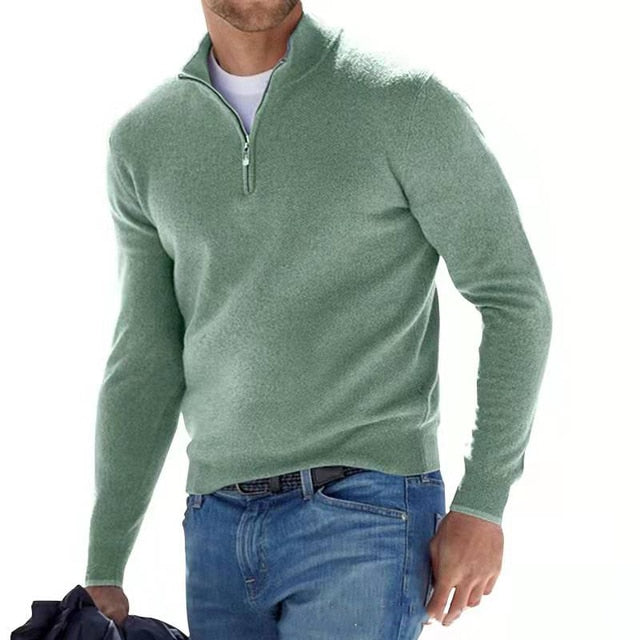 Men's Autumn Winter V-Neck Sweater
