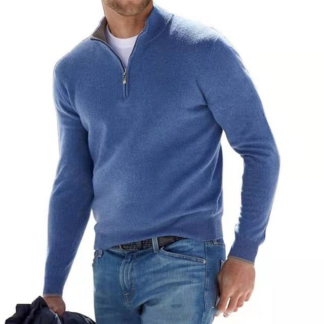 Men's Autumn Winter V-Neck Sweater