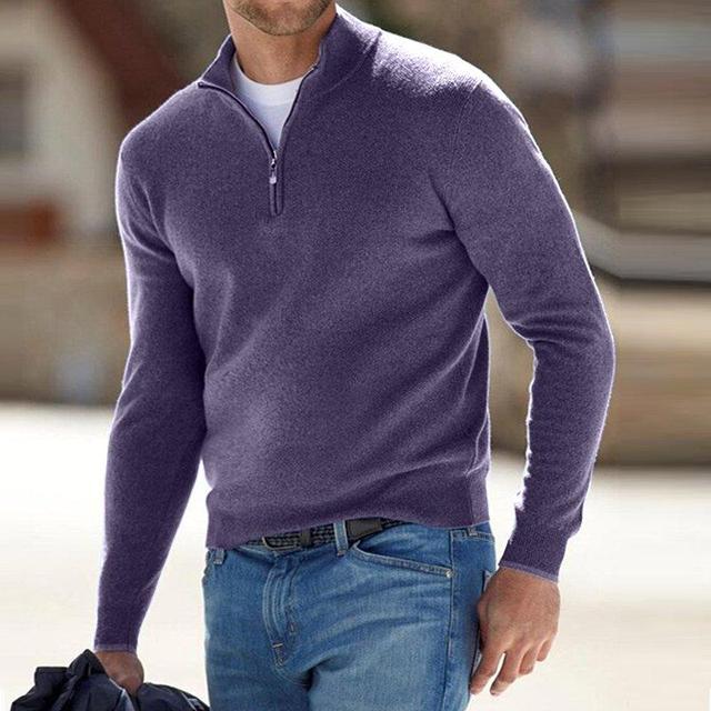 Men's Autumn Winter V-Neck Sweater