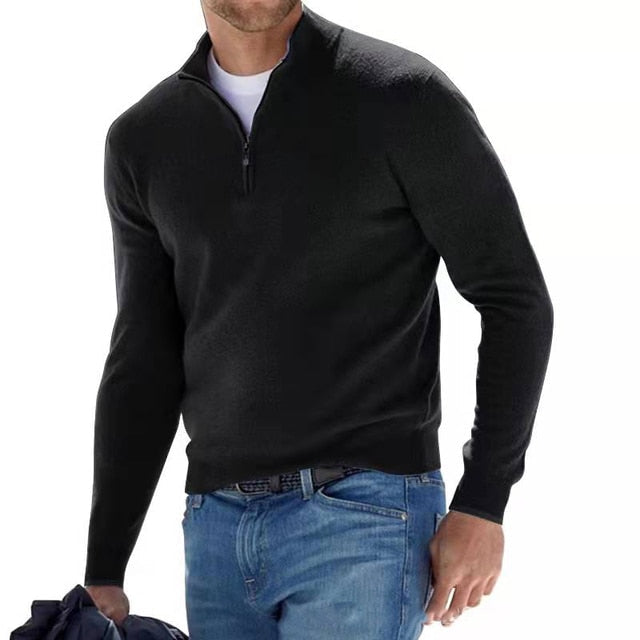 Men's Autumn Winter V-Neck Sweater