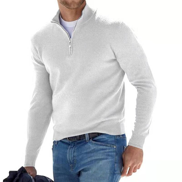 Men's Autumn Winter V-Neck Sweater