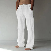 Men's Relaxed Fit Trousers with Side Pockets