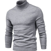 Men's Casual Slim-Fit Turtleneck Knit Pullover Sweater