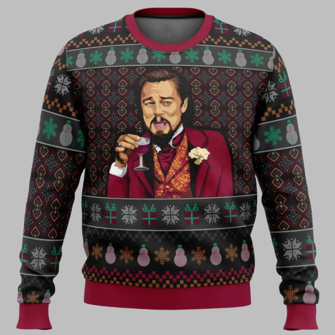 Men's Christmas Sweatshirt with Festive Design