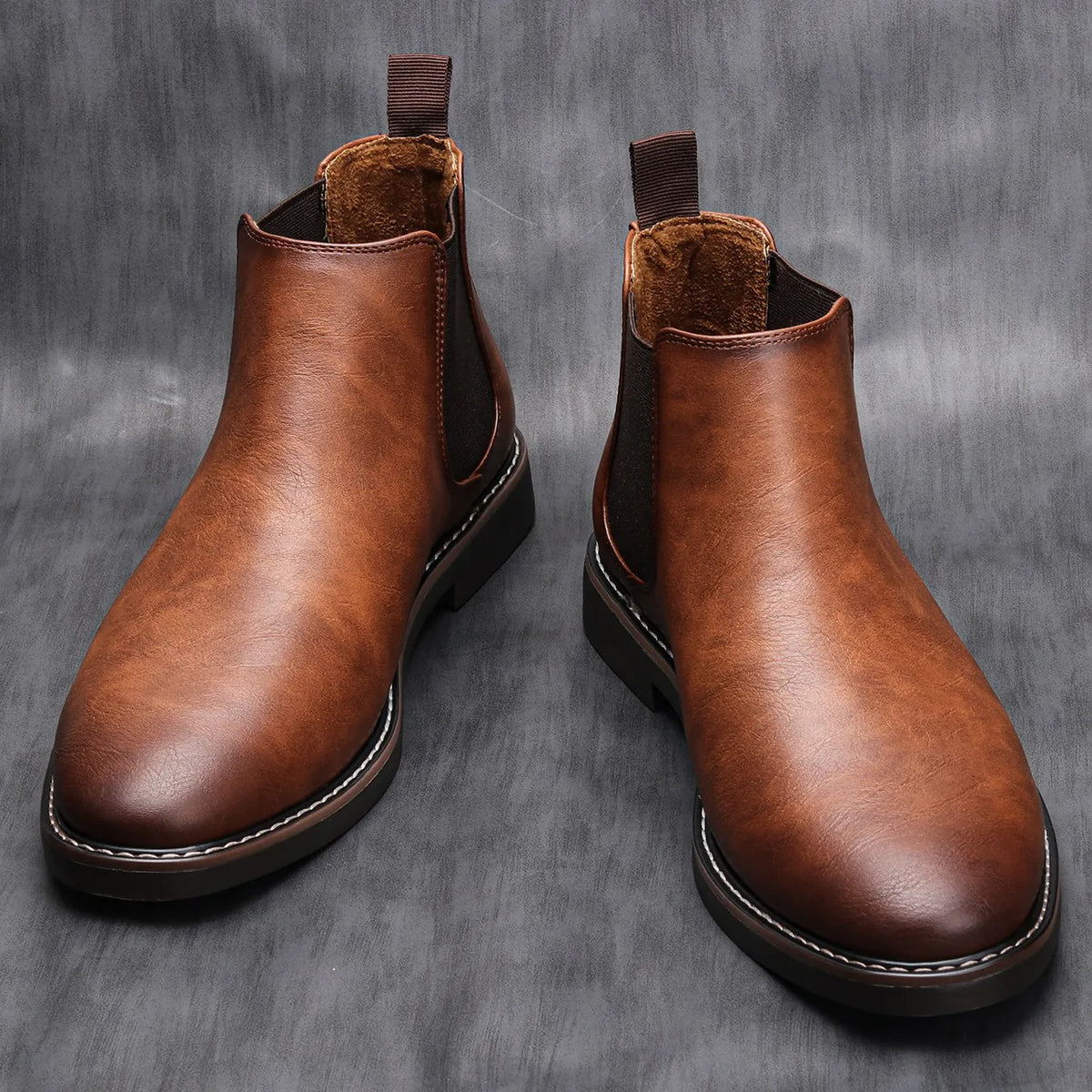 Men's Comfortable Retro Chelsea Boots for Casual and Formal Occasions