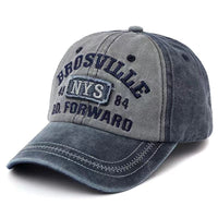 Men's Distressed Vintage-Inspired Baseball Cap