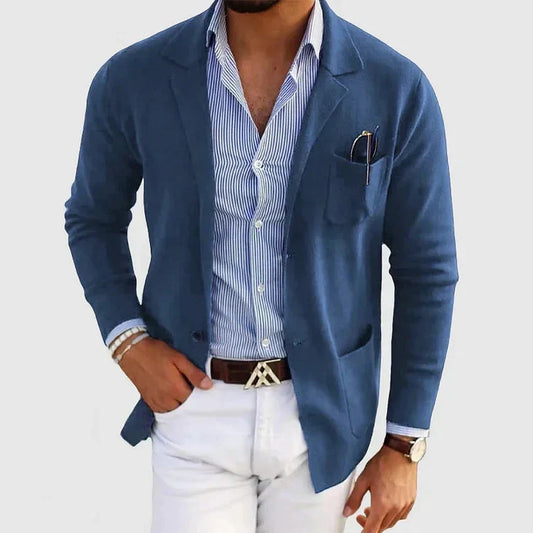 Men's Elegant Blazer - Comfort and Style for All Occasions