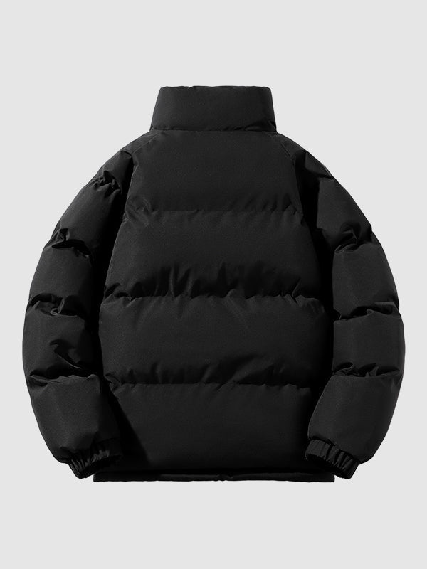 Men's Fleece-Lined Padded Puffer Jacket