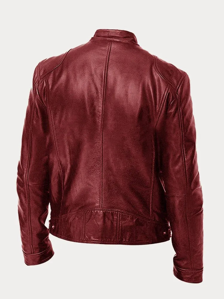 Men's Jacket with Lining, Pockets, and Adjustable Cuffs – Casual and Everyday Jacket
