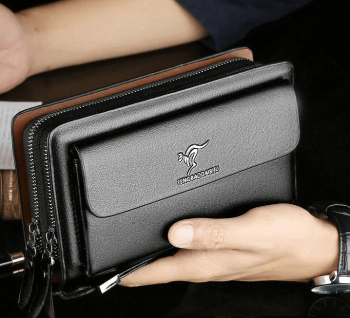Men's Leather Wallet for a Stylish and Organized Look