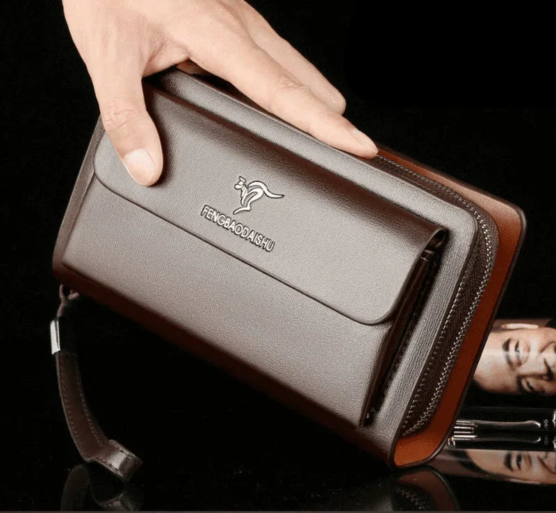 Men's Leather Wallet for a Stylish and Organized Look