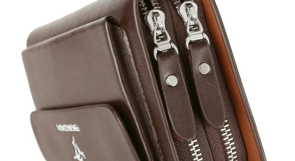 Men's Leather Wallet for a Stylish and Organized Look