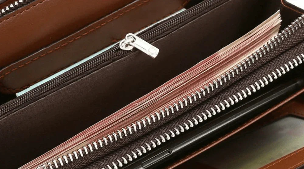 Men's Leather Wallet for a Stylish and Organized Look