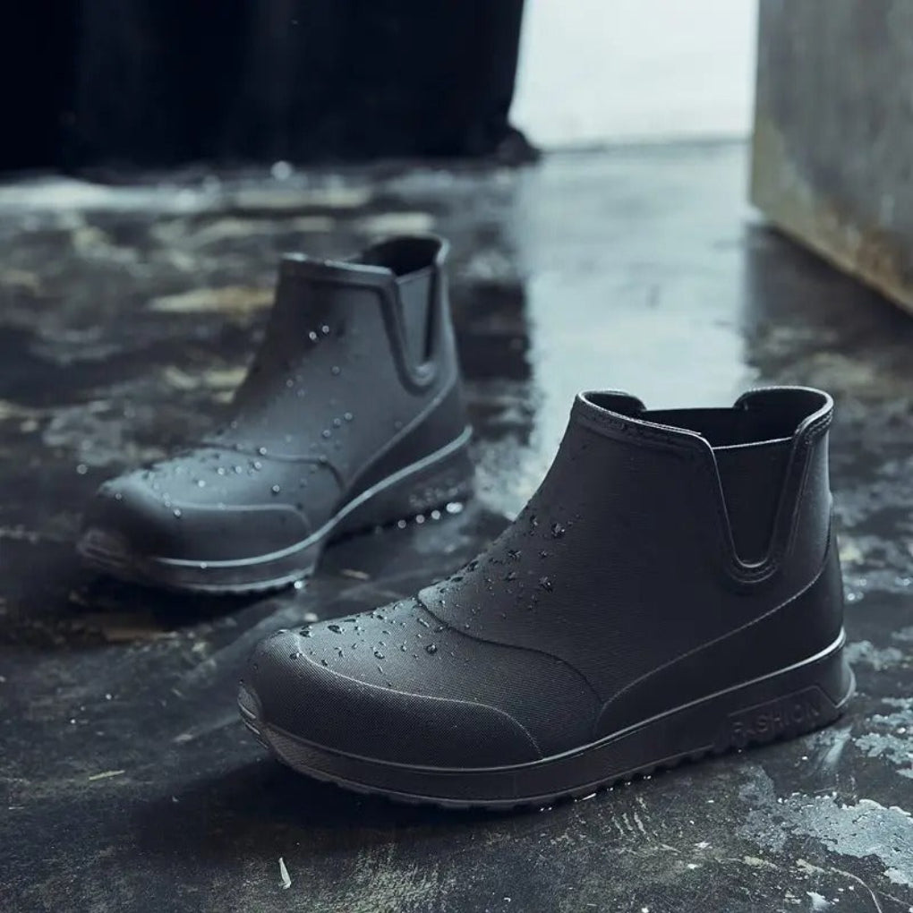 Men's Lightweight, Durable and Waterproof Rain Boots