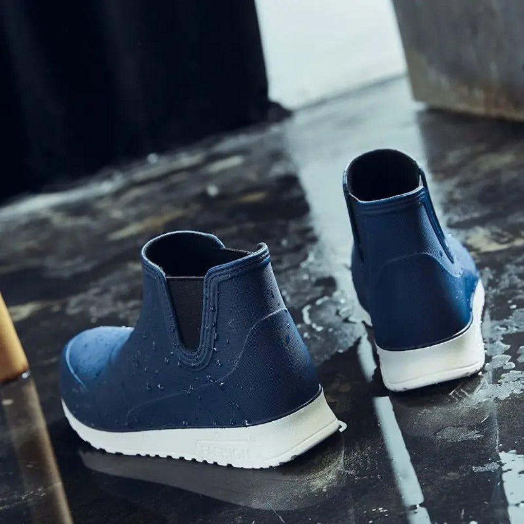 Men's Lightweight, Durable and Waterproof Rain Boots