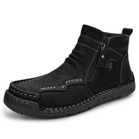 Men's Orthopedic Outdoor Zipper Boots