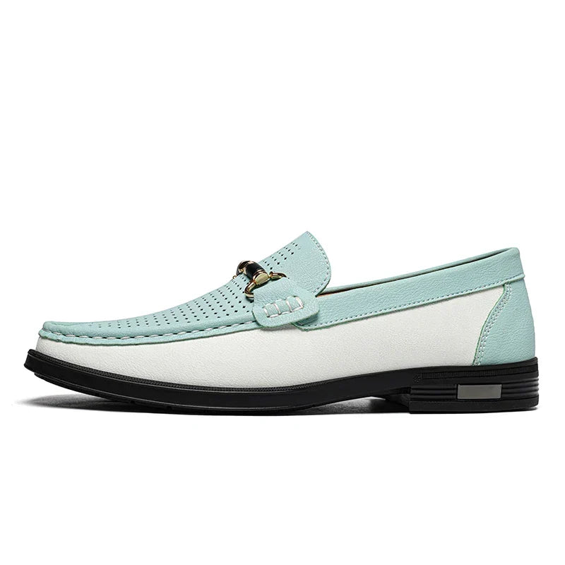 Men's Perforated Bit Loafers