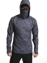 Men's UV Protection Quick-Dry Outdoor Performance Hoodie Shirt