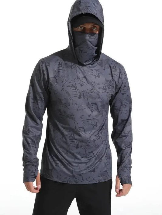 Men's UV Protection Quick-Dry Outdoor Performance Hoodie Shirt