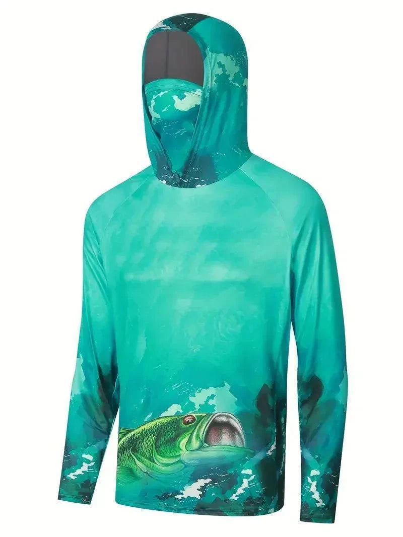 Men's UV Protection Quick-Dry Outdoor Performance Hoodie Shirt