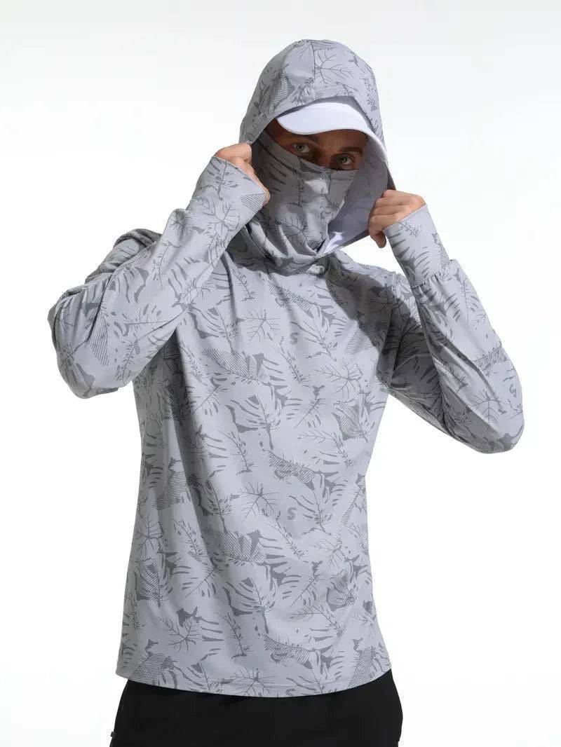 Men's UV Protection Quick-Dry Outdoor Performance Hoodie Shirt
