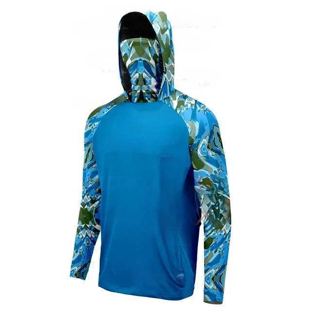 Men's UV Protection Quick-Dry Outdoor Performance Hoodie Shirt