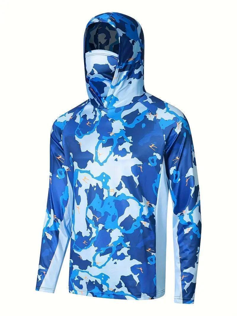 Men's UV Protection Quick-Dry Outdoor Performance Hoodie Shirt