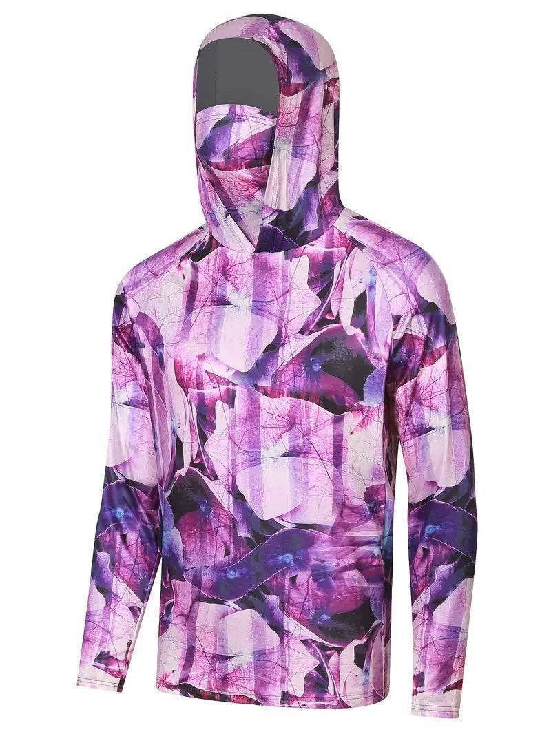 Men's UV Protection Quick-Dry Outdoor Performance Hoodie Shirt