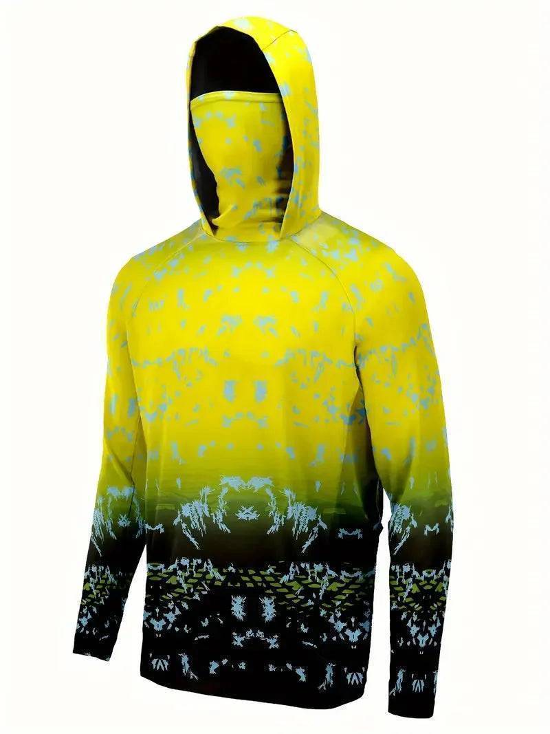Men's UV Protection Quick-Dry Outdoor Performance Hoodie Shirt