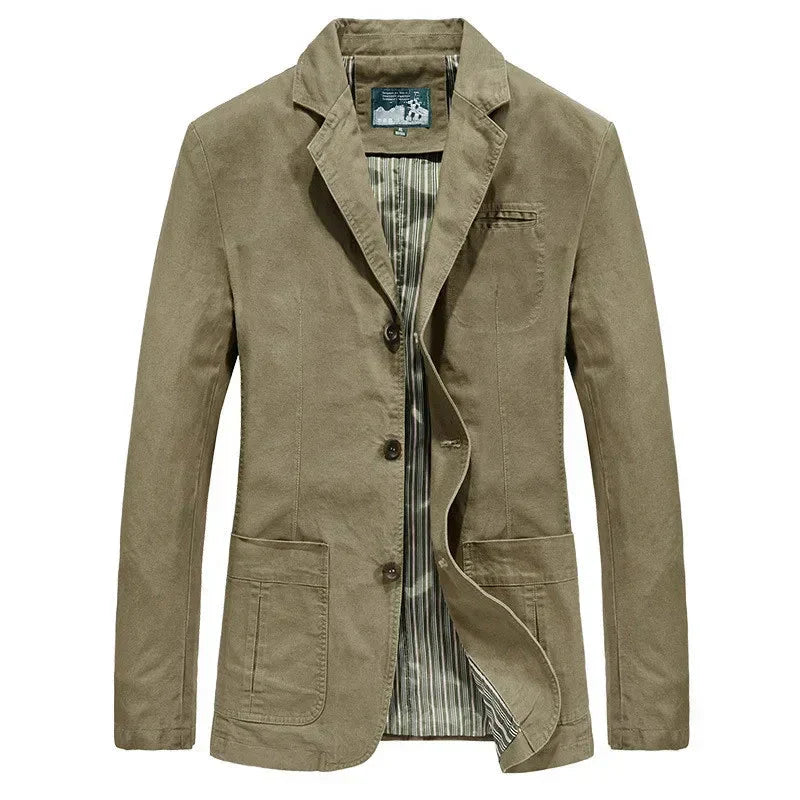 Men's Vintage Military Style Autumn Jacket