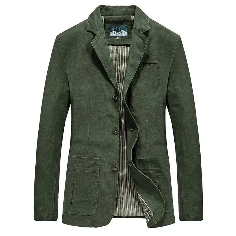 Men's Vintage Military Style Autumn Jacket