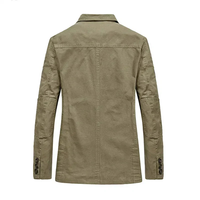 Men's Vintage Military Style Autumn Jacket