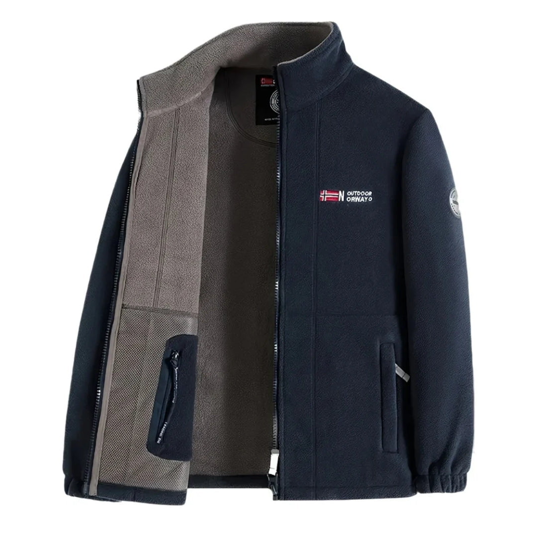 Men's Warm and Lightweight Fleece Jacket
