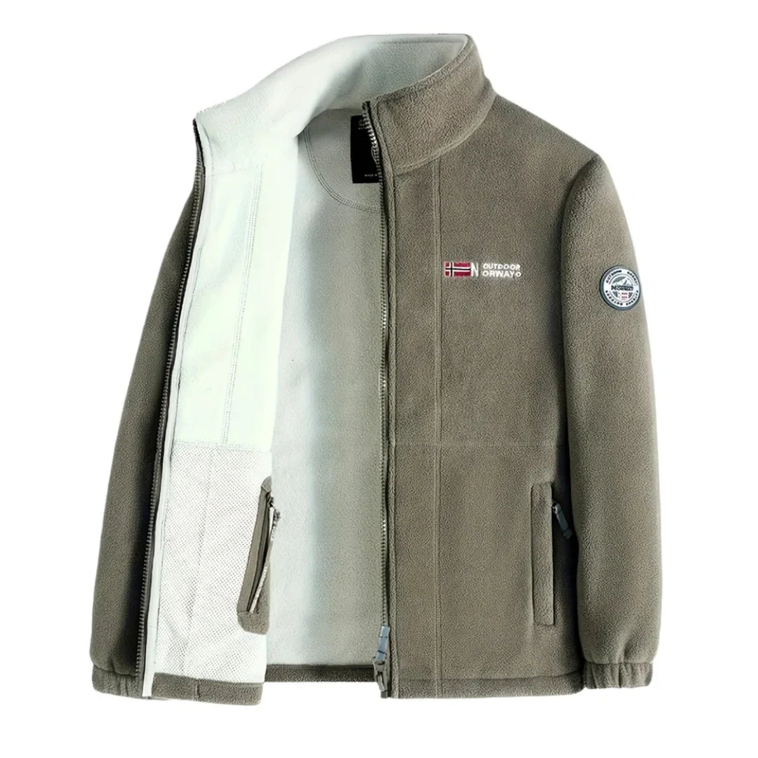 Men's Warm and Lightweight Fleece Jacket