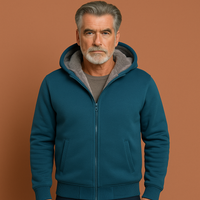 Men's Warm Winter Hooded Jacket with Soft Lining