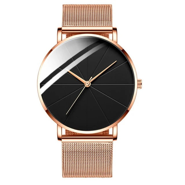 Men's Watch With Bold Dial Accents
