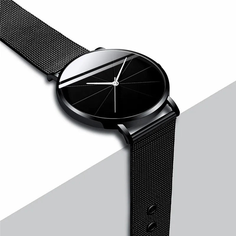Men's Watch With Bold Dial Accents