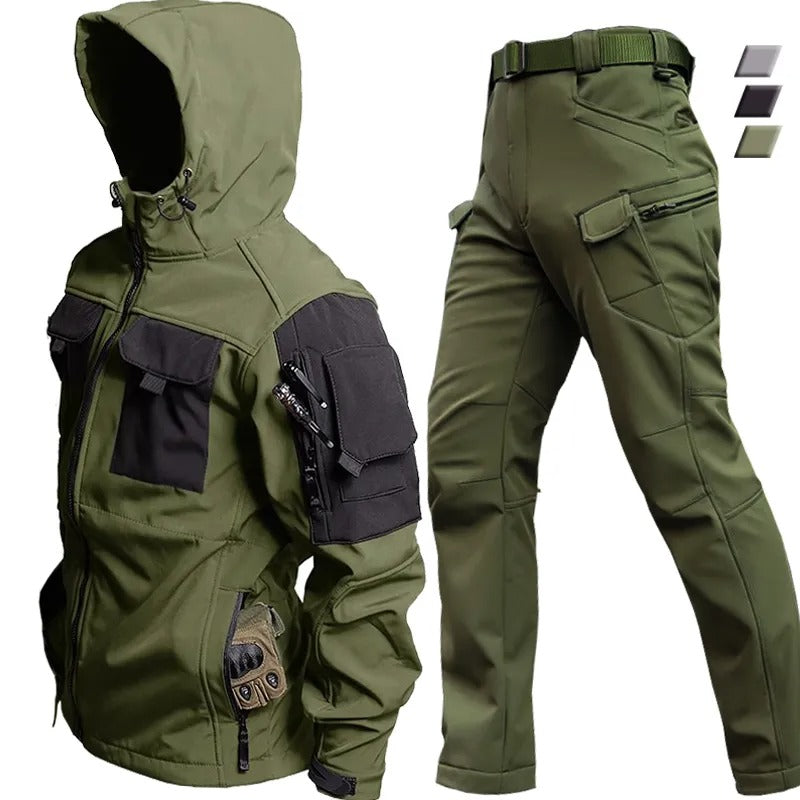 Men's Waterproof Outdoor Jacket and Pants Set