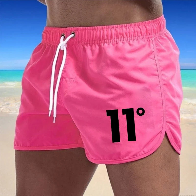 Men's Casual Polyester Swim Shorts - Image 1