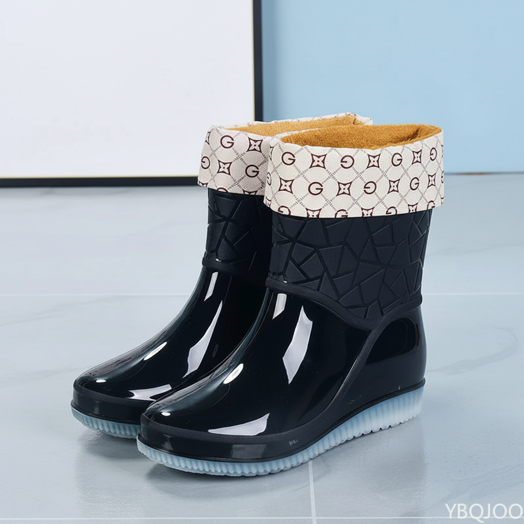 Mid-Calf Rain Boots