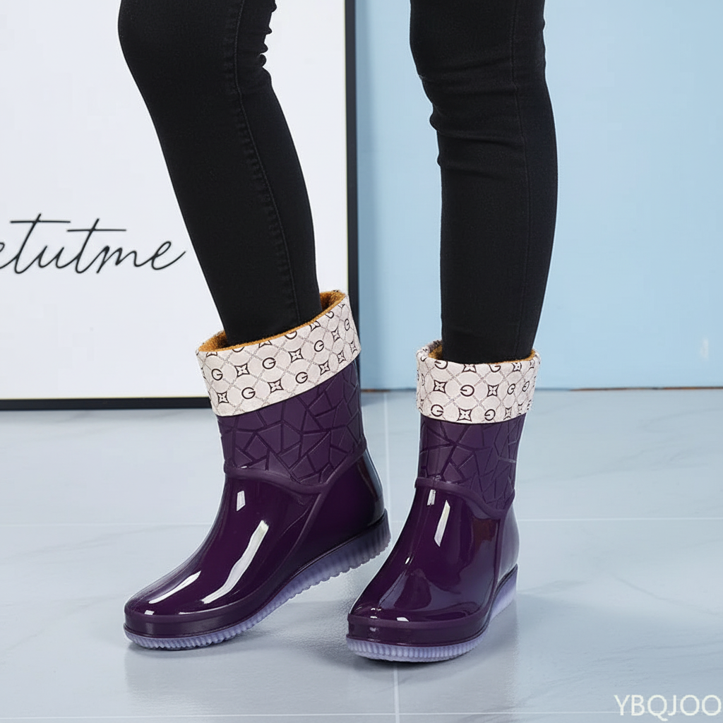 Mid-Calf Rain Boots