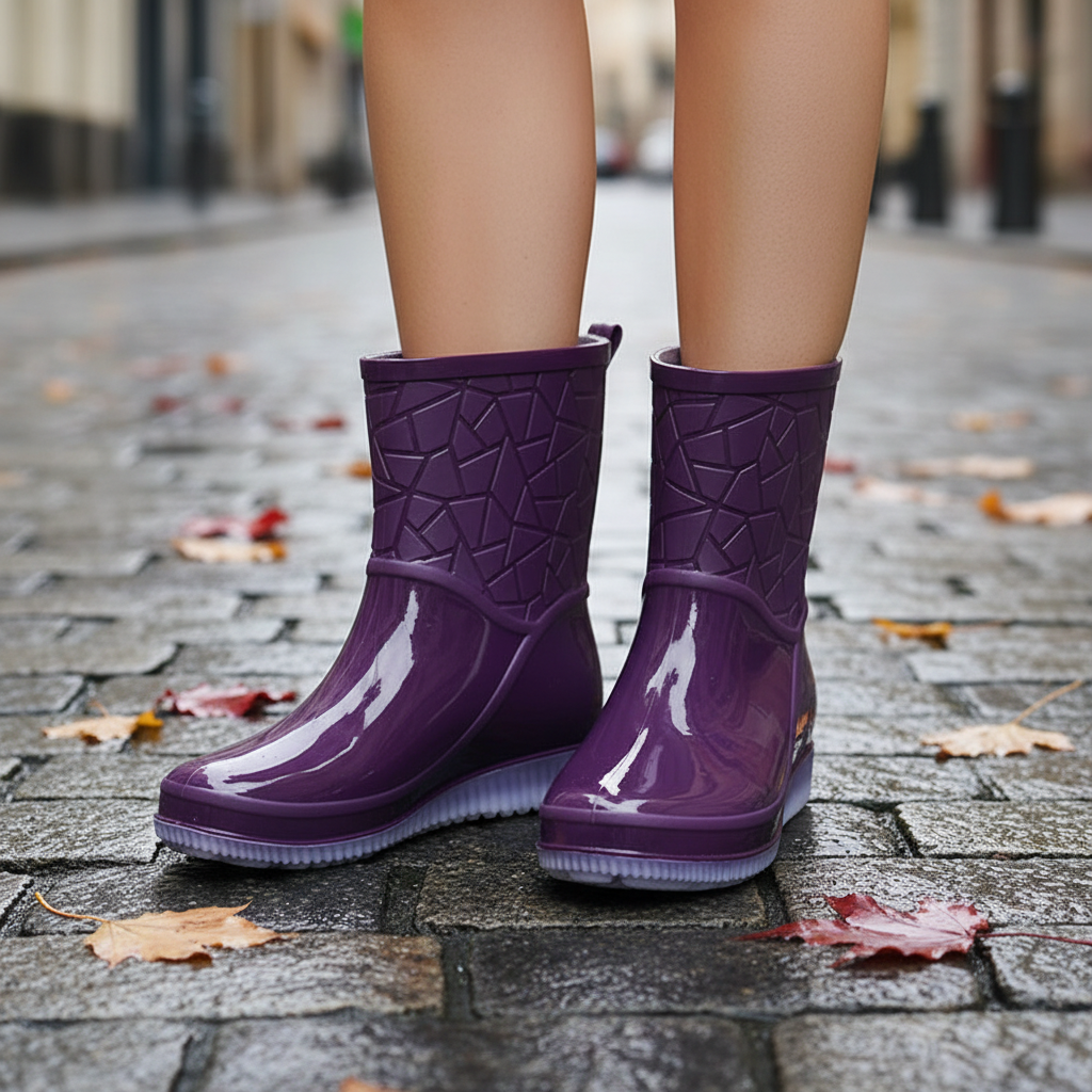Mid-Calf Rain Boots
