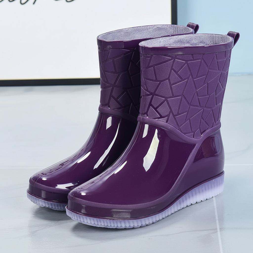 Mid-Calf Rain Boots