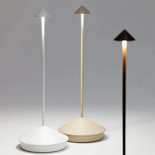 Minimalist LED Table Lamp - Waterproof & Dimmable Cordless Light