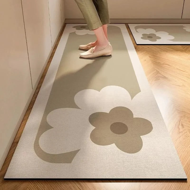 Minimalist Non-Slip Kitchen Floor Mat – Easy-Clean