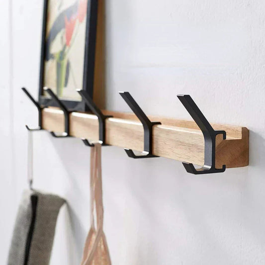 Mobile Wall Hangers Elegant Combination of Wood and Metal