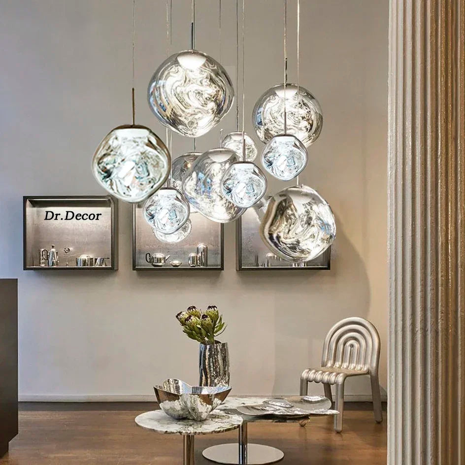 Modern Glass Pendant Lamp for Stylish Interiors
