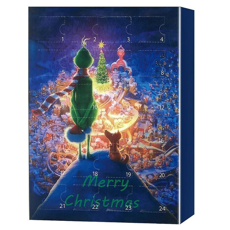 Monster Advent Calendar – Green Christmas Advent Calendar with Surprises