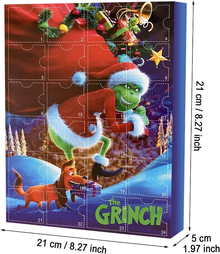 Monster Advent Calendar – Green Christmas Advent Calendar with Surprises