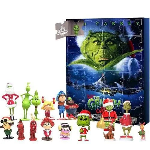 Monster Advent Calendar – Green Christmas Advent Calendar with Surprises